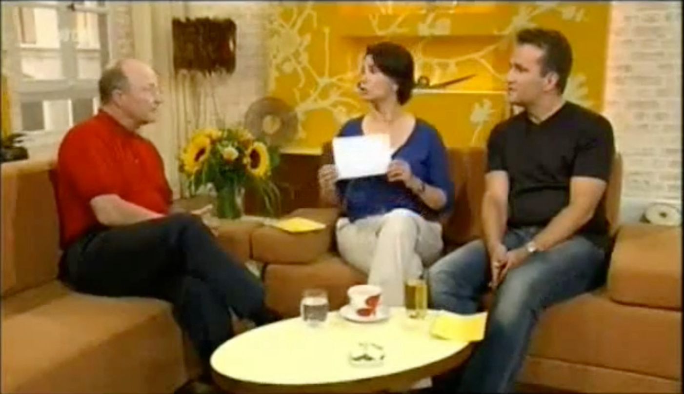 Gregor Staub in einem Fernsehinterview
